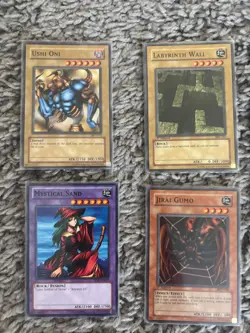 Yugioh OG Card Lot, Dark Magician + More + Fantasy Rain Sleeves, See Conditions - Image 5