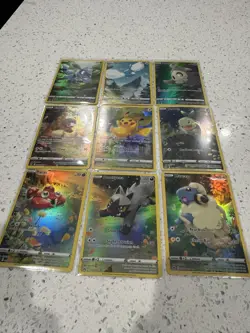 Galarian Gallery 9 Card Set - Pikachu GG30 GG26-GG34 Pokemon TCG Crown Zenith NM - Image 2