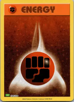 Basic Fighting Energy Holo Trading Card Game Classic 034/034 NM - Image 1