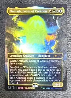 Omnath, Locus of Creation (Rainbow Foil) Secret Lair Drop NM MTG Magic Card - Image 1