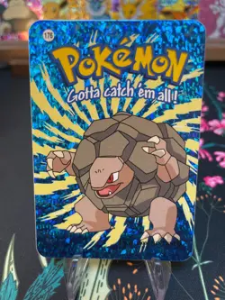 Golem #176 - Vintage Vending Machine Prism Sticker 2000 - Pokemon Card - Image 1