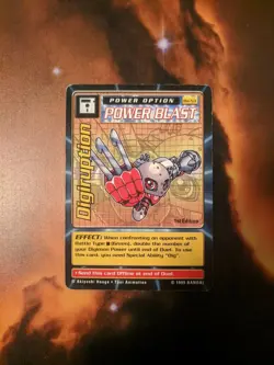 Digiruption BO-53 Vintage Series 1 Booster Bandai Digimon Card LP - Image 1