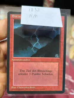 German FBB • Lightning Bolt • Pack Fresh • Mtg (1832) - Image 5