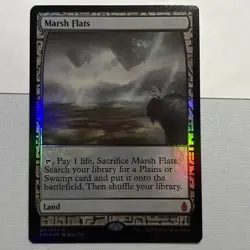 MTG Foil Marsh Flats Zendikar Expeditions - Image 3
