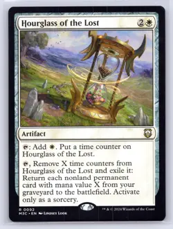 MTG NM Hourglass of the Lost 92 R Commander: Modern Horizons 3 - Image 1
