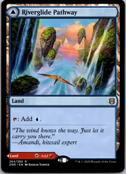 Riverglide Pathway R Zendikar Rising 264 NM - Image 1