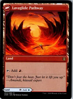 Riverglide Pathway R Zendikar Rising 264 NM - Image 2