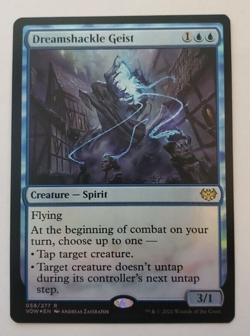 1x Dreamshackle Geist FOIL Crimson Vow Magic the Gathering MTG NM - Image 1