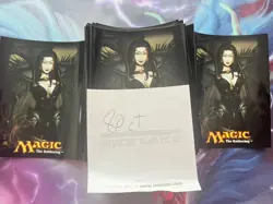 Ultrapro Dark Angel MTG Sleeves (80ct), Great Condition - Image 1
