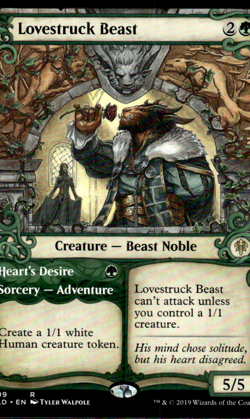 Magic the Gathering -MTG- Lovestruck Beast - Image 1