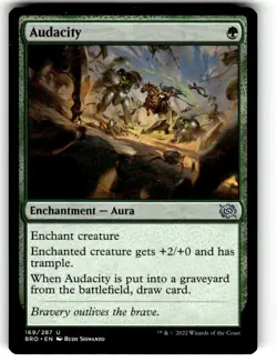 Audacity - The Brothers' War - Magic The Gathering - MTG - Image 1