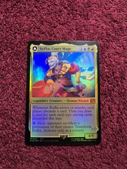 MTG Kefka, Court Mage 0231 Final Fantasy Foil - Image 1