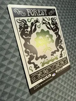MTG Forest #0892 Rainbow Foil Rare Secret Lair Drop Series (SLD) - Image 2