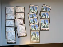 MTG 17 Wastes Lot. Oath Of The Gatewatch. Both Types As Pictured - Image 1