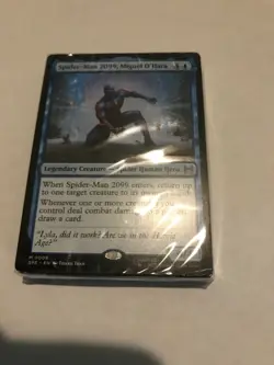 SPIDER-MAN 2099, MIGUEL O’HARA : Magic Welcome Deck SEALED Pack; NM MtG, Blue - Image 2