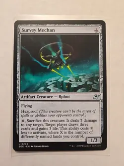 Survey Mechan - Edge of Eternities - NM - MTG Magic - Uncommon - Creature - Image 1