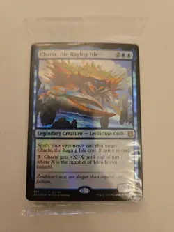 Sealed promo pack - MTG Charix, the Raging Isle - Zendikar Rising, plus 20 Lands - Image 1