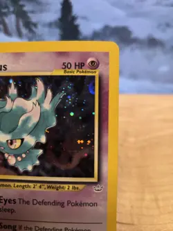 Pokemon TCG Misdreavus Holo Rare 11/64 Neo Revelation MP - Image 4