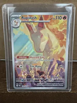 Rapidash Special Illustration Rare 189/182 Pokemon TCG Destined Rivals Mint - Image 1