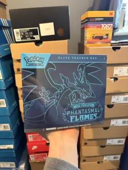 Pokemon TCG - Mega Evolution Phantasmal Flames ETB | BRAND NEW & SEALED 💨🔥 - Image 1