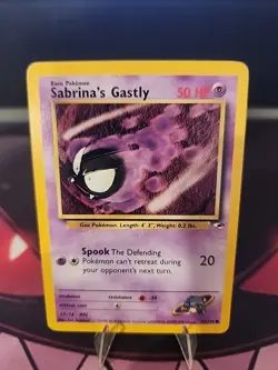Sabrina's Gastly 93/132 Pokemon TCG Gym Heroes Unlimited LP - Image 1