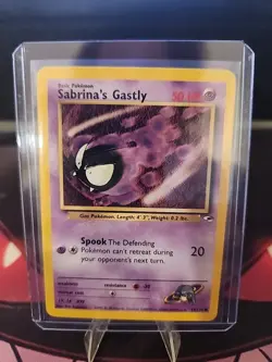 Sabrina's Gastly 93/132 Pokemon TCG Gym Heroes Unlimited LP - Image 3