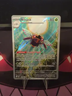 Ninjask 137/132 Pokemon TCG Mega Evolution Illustration Rare NM - Image 1