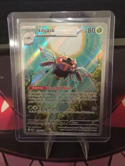 Ninjask 137/132 Pokemon TCG Mega Evolution Illustration Rare NM - Image 3