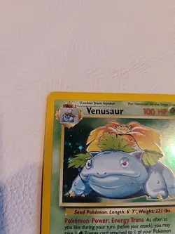 Venusaur Shadowless Base Set Pokemon Tcg LP No Scratches Very Nice Condition! - Image 4
