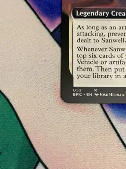 C1849 MAGIC GATHERING MTG BROTHERS WAR SAMWELL AVENGER ACE 2X NM RARE - Image 5