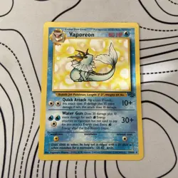 Pokemon TCG - Vaporeon - 28/64 - Rare Unlimited - Jungle Unlimited LP - Image 1