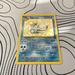Pokemon TCG - Vaporeon - 28/64 - Rare Unlimited - Jungle Unlimited LP - Image 2