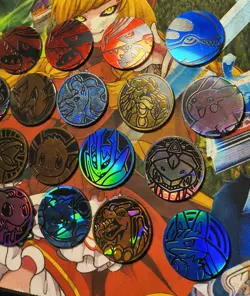 Lot of Official Pokemon TCG Coins MEW PIKA CHARIZARD BLASTOISE MORE!! - Image 2