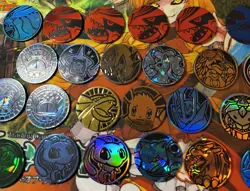 Lot of Official Pokemon TCG Coins MEW PIKA CHARIZARD BLASTOISE MORE!! - Image 3