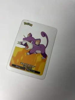 EDIBAS POKEMON 1995-2006 LAMINCARDS RATTATA N 19 - Image 1