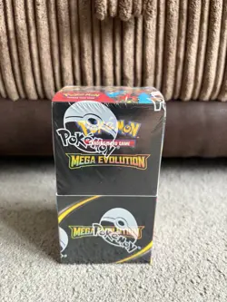 Pokemon TCG Mega Evolution Half Booster Box - 18 Packs - New & Sealed - Image 1