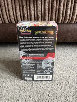 Pokemon TCG Mega Evolution Half Booster Box - 18 Packs - New & Sealed - Image 3