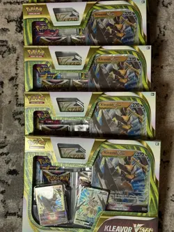 Pokemon TCG Kleavor VSTAR Special Collection 4 Booster Packs New Lot Of 6 Boxes - Image 4