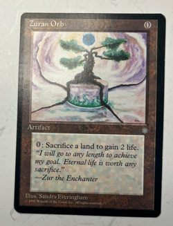 MTG Magic the Gathering Zuran Orb (350/383) Ice Age LP - Image 1