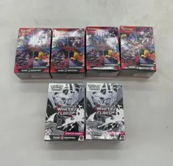 Pokemon TCG: Destined Rivals/ White Flare Booster Bundle Assorted Lot of 6x - Image 1