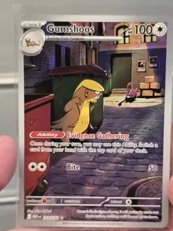 Gumshoos 153/132 Me01: Mega Evolution Illustration Rare NM Pokemon TCG - Image 1