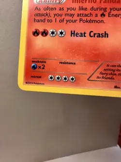 EMBOAR 27/113 LEGENDARY TREASURES REGULAR COMMON POKEMON TCG 2013 - Image 4