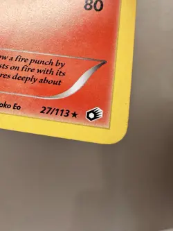 EMBOAR 27/113 LEGENDARY TREASURES REGULAR COMMON POKEMON TCG 2013 - Image 5