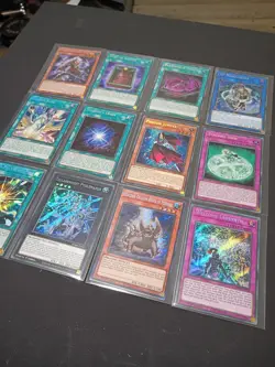 Yu-Gi-Oh! TCG 12 Car Lot Secret Rare. 1st Edition - Image 1