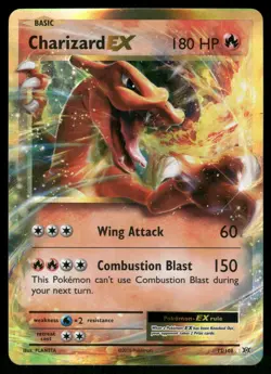 Charizard EX #12/108 Pokemon XY - Evolutions LP - Image 1