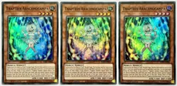 3 x SDBT-EN002 Traptrix Arachnocampa - Super Rare 1st Edition Near Mint YuGiOh - Image 1