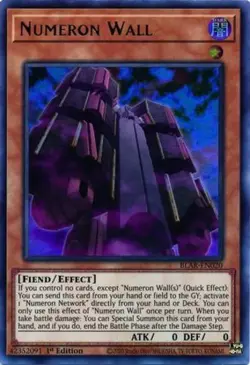 Numeron Wall - BLAR-EN020 - Ultra Rare - 1st Edition - Lightly Played - Image 1