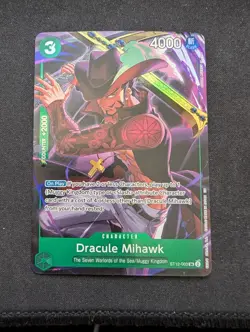 Dracule Mihawk (Illustration Box Vol.4) ST12-003 One Piece Promotion Cards Foil - Image 1