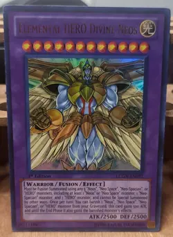 Elemental HERO Divine Neos [1st Edition] LCGX-EN077~ YuGiOh Legendary Collection - Image 1