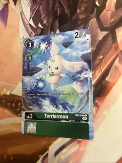 Digimon Card Game - Tamer's Card Set 1 - Terriermon BT3-046 R - Alt Art - NM - Image 1